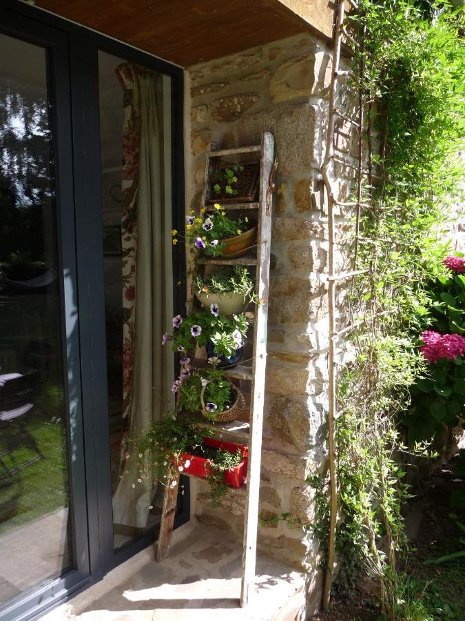 Bretagne Chambre D'Hotes Suite 53M2 Et Caravane Vintage Avec Cuisine Et Salle De Bains Privees Brittany B&B 53M2 Suite And Vintage Caravan Glamping With Private Kitchen And Bathroom Pleumeur-Gautier Zewnętrze zdjęcie
